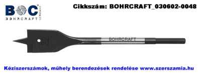 BOHRCRAFT lapos fafúró d22,0x160xE6,3-1/4col