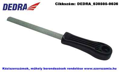 DEDRA félkerek csempelyukreszelő nyelezve 150mm, vídiás 1904