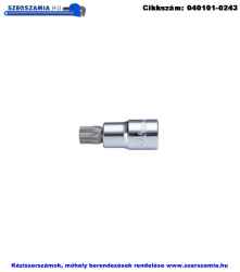 HANS 1/4 col TORX bit-dugókulcsfej TX10 2024T10