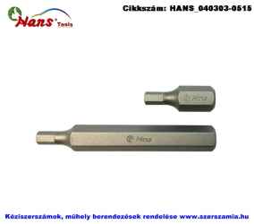 HANS 10mm imbusz bit hegy S2 SW12x30 063-3M12, 5db/csomag