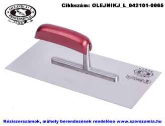 Glettelő INOX 130x280mm Profi