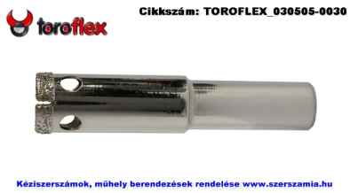 TOROFLEX hengeresszárú gyémántfúró d6,0x53xS9,5