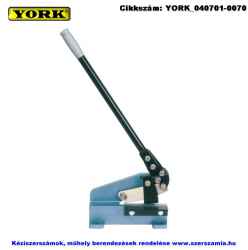 YORK karos lemezolló áttételes 150mm NPZ 150