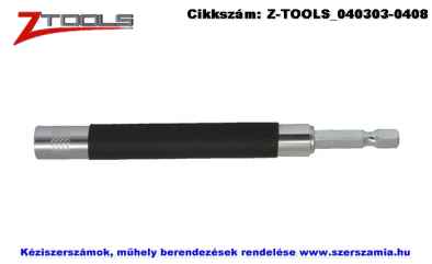 ZO-TOOLS mágneses bitbefogó 1/4 colx80-120mm vezetőhüvellyel