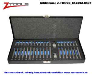 ZO-TOOLS bit készlet 40 részes S2 30/75xSW10