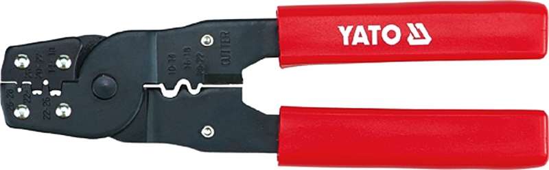 Krimpelő saruzó fogó 180mm YATO Krimpelő saruzó fogó 180mm YATO
