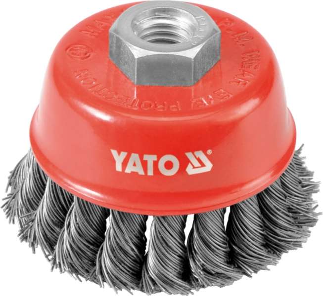 Homlok drótkefe 60mm YATO Homlok drótkefe 60mm YATO