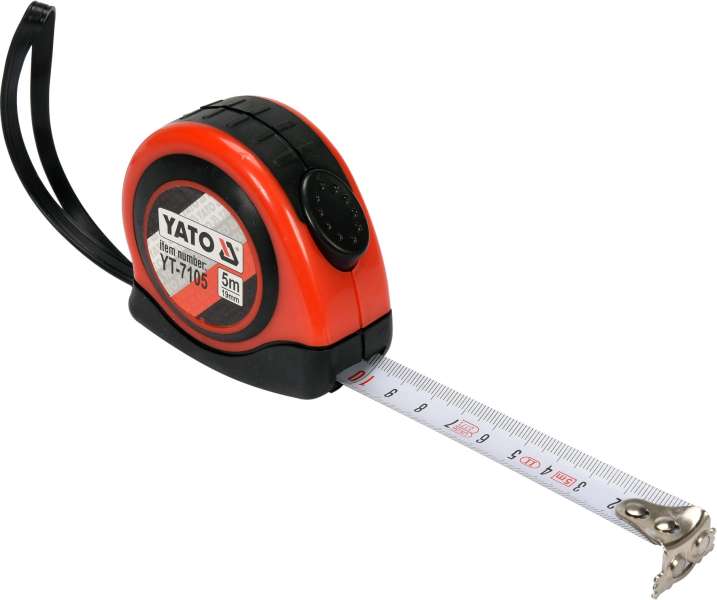 Mérőszalag 5Mx19mm YATO Mérőszalag 5Mx19mm YATO