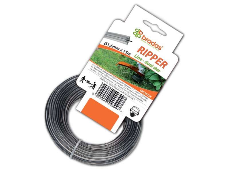Damil RIPPER DUAL, csillag 2,7mm x 15m