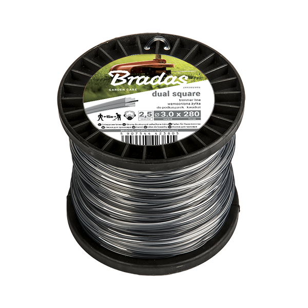 Damil RIPPER DUAL, szögletes 2,4mm x 100m Damil RIPPER DUAL, szögletes 2,4mm x 100m