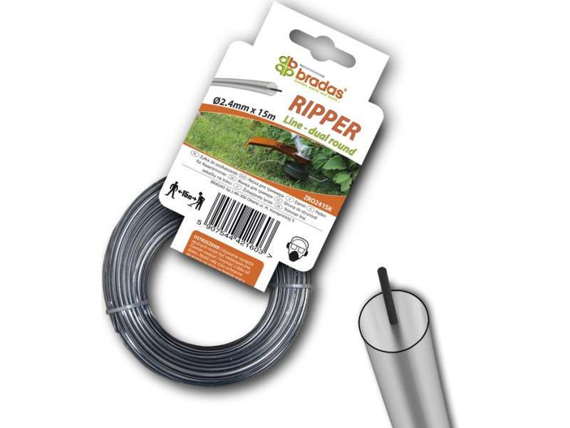 Damil RIPPER DUAL, kerek 2,4mm x 50m Damil RIPPER DUAL, kerek 2,4mm x 50m