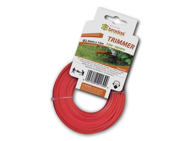 Damil TRIMMER, szögletes 3,0mm x 15m Damil TRIMMER, szögletes 3,0mm x 15m