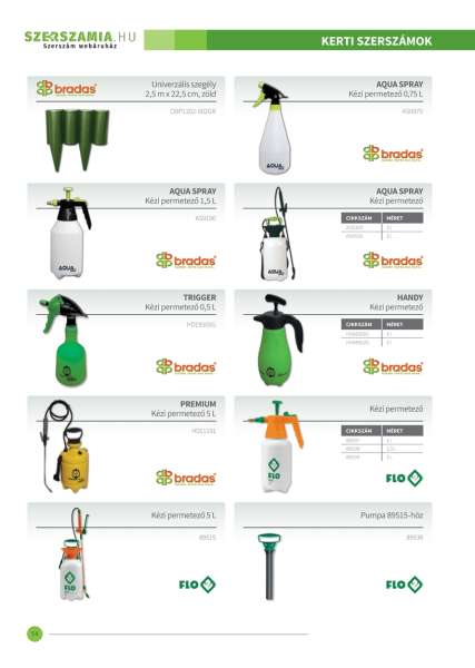 Kézi permetező 3l AQUA SPRAY (K8/48) Kézi permetező 3l AQUA SPRAY (K8/48)