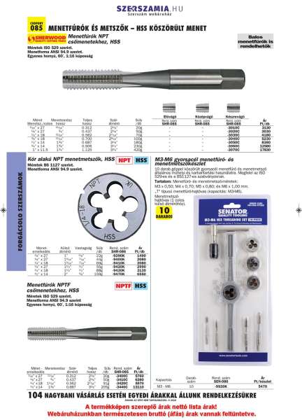 Egyenes hornyú kézi készre vágó NPT menetfúró 1/2col x 14,0mm HSS ISO529 Egyenes hornyú kézi készre vágó NPT menetfúró 1/2col x 14,0mm HSS ISO529
