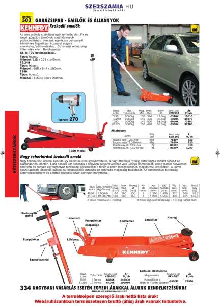 Krokodilemelő nagy kinyúlású 2t 800mm max. magasságú Krokodilemelő nagy kinyúlású 2t 800mm max. magasságú