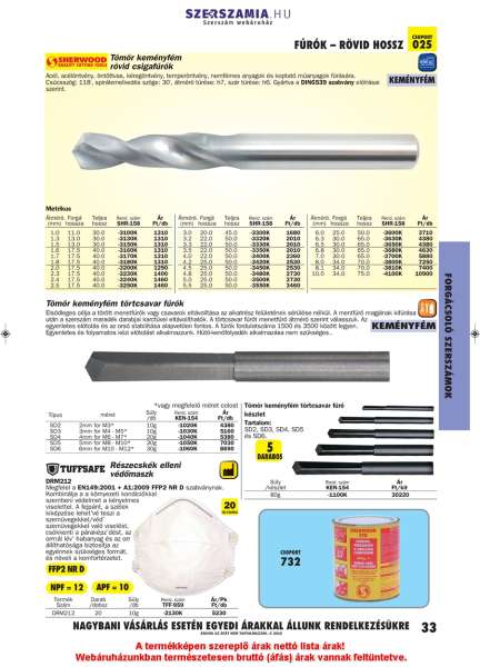 Tömör keményfém rövid csigafúró 5.00mm 5.00mm x 50mm DIN6539 Tömör keményfém rövid csigafúró 5.00mm 5.00mm x 50mm DIN6539