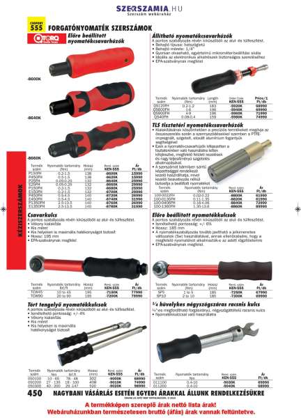 PM150 FH előre beállított csúszó nyomaték-csavarhúzó, 1/4col, 0,2-1,5 Nm PM150 FH előre beállított csúszó nyomaték-csavarhúzó, 1/4col, 0,2-1,5 Nm