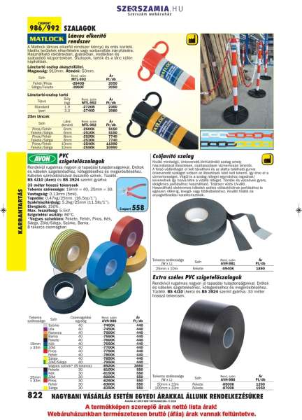 Szigetelőszalag pvc kék 25mm x 33m Szigetelőszalag pvc kék 25mm x 33m