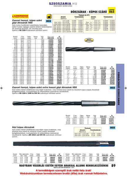 Csavart hornyú, kúpos szárú, gépi dörzsár 8,0mm x 58,0mm x 138,0mm HSS BS122: Part2 / BS328 Part 4 Csavart hornyú, kúpos szárú, gépi dörzsár 8,0mm x 58,0mm x 138,0mm HSS BS122: Part2 / BS328 Part 4