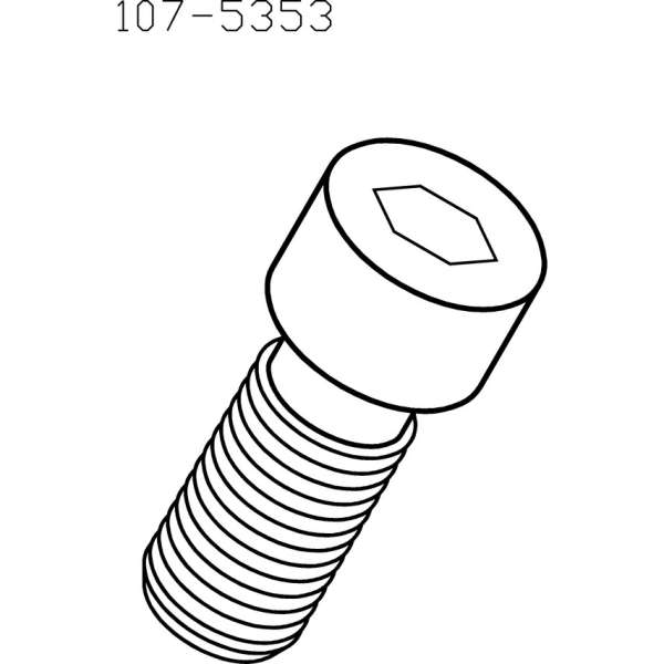Marótüske felfogó csavar M16x35mm Marótüske felfogó csavar M16x35mm