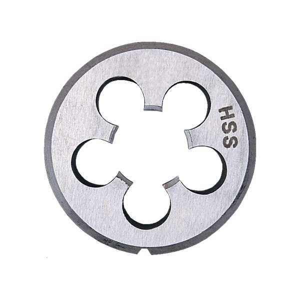 Kör alakú BSPT menetmetsző 1/4col x 19,0mm HSS BS1127 Kör alakú BSPT menetmetsző 1/4col x 19,0mm HSS BS1127