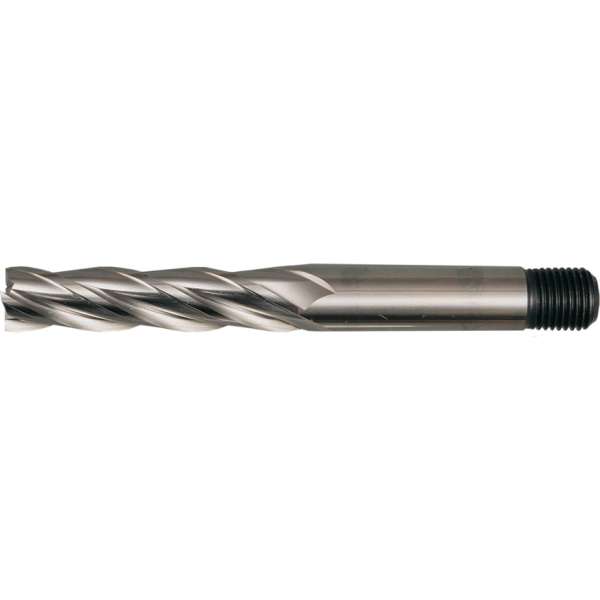 Négyélű hosszú ujjmaró menetes száral 5mm 31,5 x 76 x 6mm HSS Négyélű hosszú ujjmaró menetes száral 5mm 31,5 x 76 x 6mm HSS