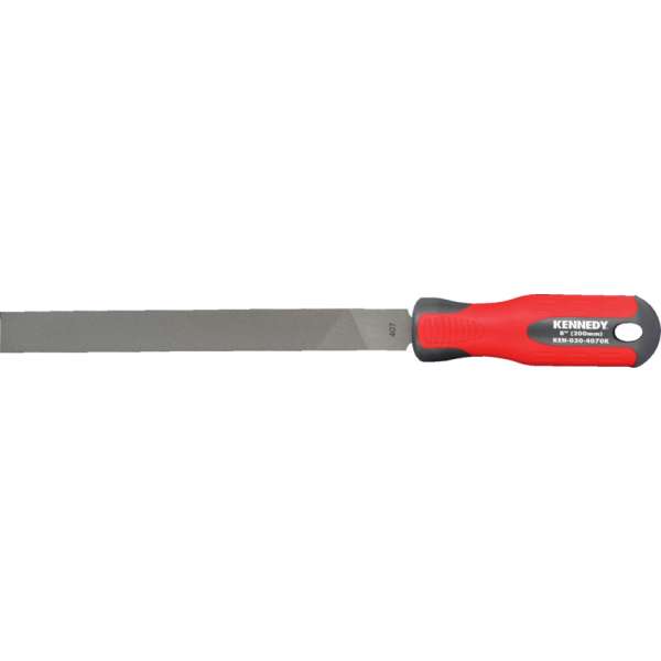 Lapos nagyoló műhelyreszelő, nyéllel, 200mm Lapos nagyoló műhelyreszelő, nyéllel, 200mm