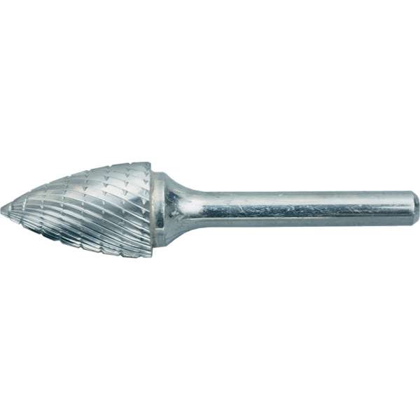 Turbómaró ívelt hegyes végű forgácstörő fogazással 6 x 12mm Turbómaró ívelt hegyes végű forgácstörő fogazással 6 x 12mm