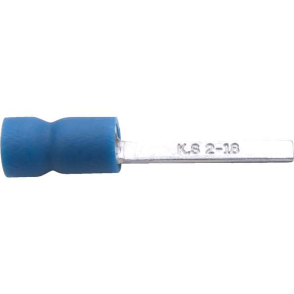 Kábelsaru késes kék 2,8 x 10,4mm 100db/csomag Kábelsaru késes kék 2,8 x 10,4mm 100db/csomag
