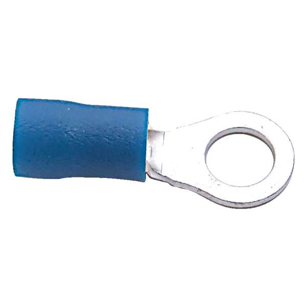 Kábelsaru gyűrűs kék 4mm 100db/csomag Kábelsaru gyűrűs kék 4mm 100db/csomag