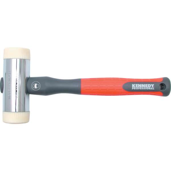 Nejlon kalapács műanyag nyéllel, cserélhető betéttel 50mm Nejlon kalapács műanyag nyéllel, cserélhető betéttel 50mm