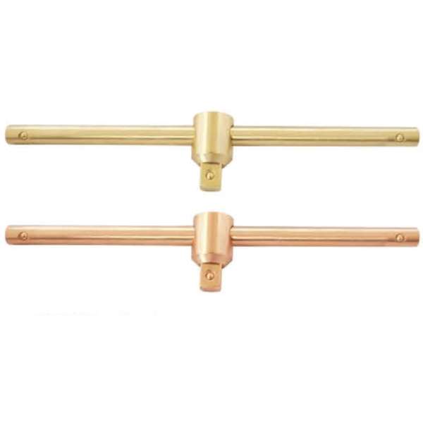 250mm szikramentes csúszórudas T hajtószár 1/2col meghajtóval BE-CU 250mm szikramentes csúszórudas T hajtószár 1/2col meghajtóval BE-CU