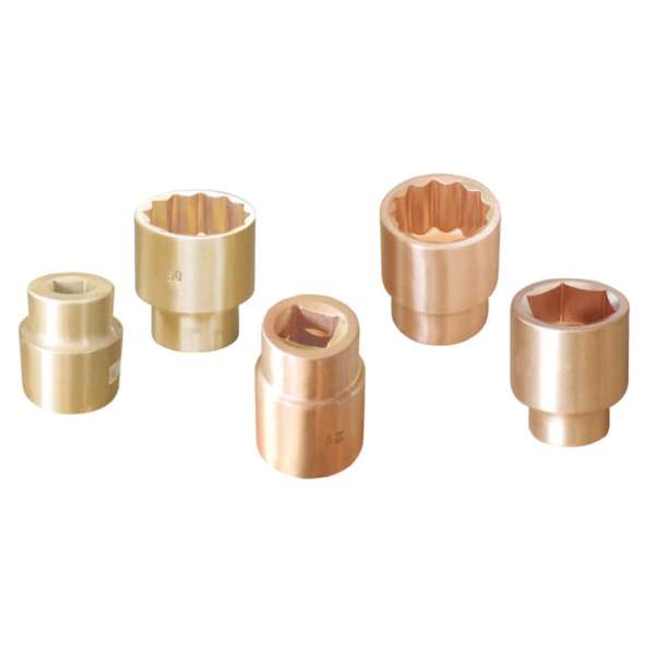 8mm szikramentes dugókulcs 1/2col meghajtóval AL-BR 8mm szikramentes dugókulcs 1/2col meghajtóval AL-BR