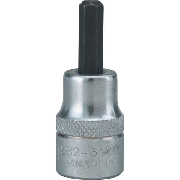 Hatszögű feltűzhető csavarbehajtó 3/8col meghajtóval 1/4col x 20 x 50mm Hatszögű feltűzhető csavarbehajtó 3/8col meghajtóval 1/4col x 20 x 50mm