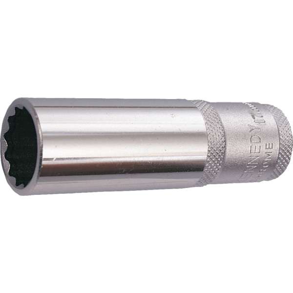 Hosszú dugókulcs 1/2col meghajtóval 16 x 77mm Hosszú dugókulcs 1/2col meghajtóval 16 x 77mm