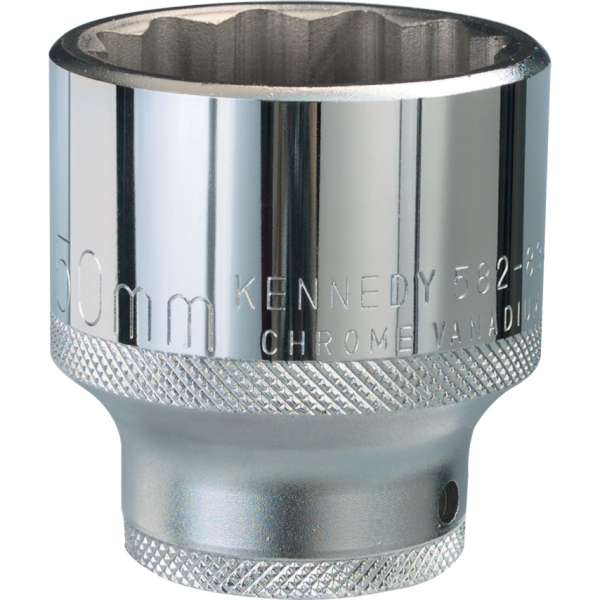 Dugókulcs 3/4col meghajtóval 12 szögű 50 x 70mm Dugókulcs 3/4col meghajtóval 12 szögű 50 x 70mm