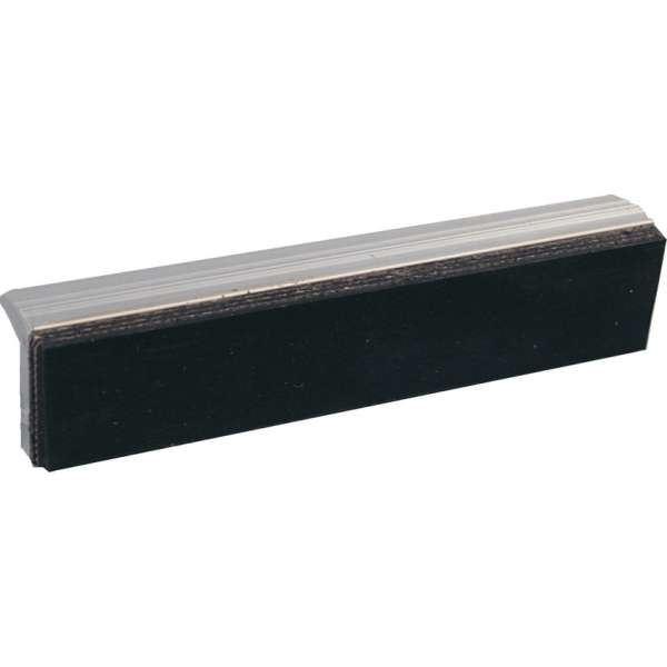 Alumínium satupofa betét gumi szorítófelülettel 100mm Alumínium satupofa betét gumi szorítófelülettel 100mm