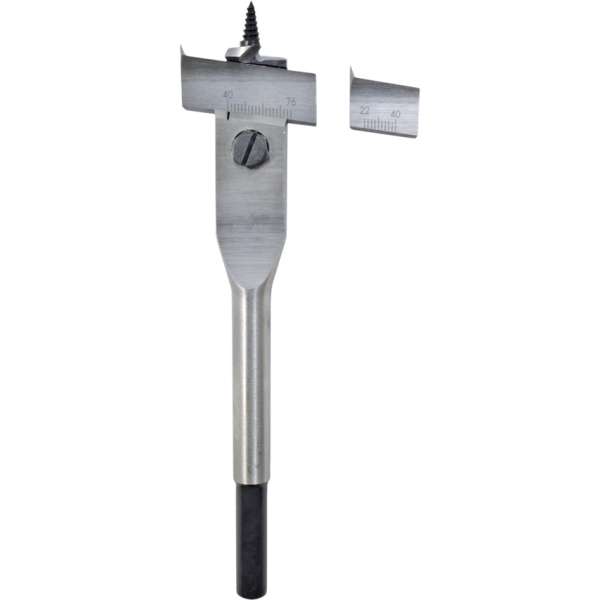 Lapos fúró 22-76mm állítható átmérőjű KENNEDY 170mm Lapos fúró 22-76mm állítható átmérőjű KENNEDY 170mm