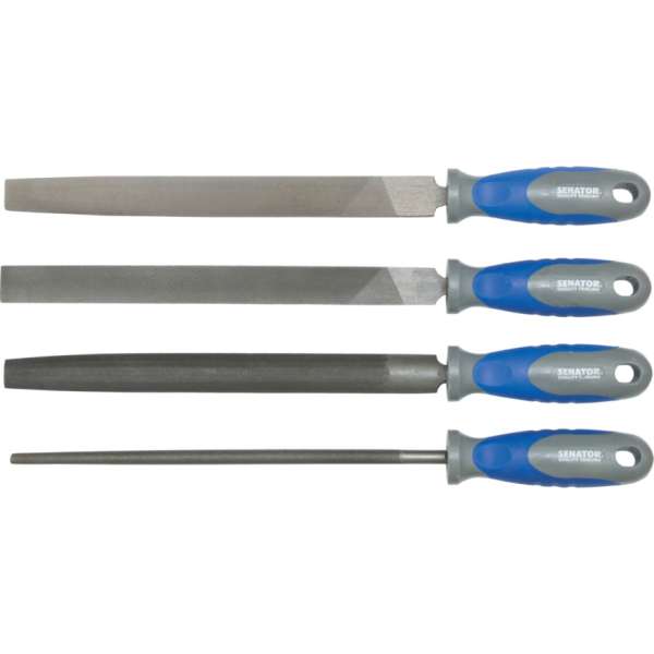 Műhelyreszelő készletek 4 darabos 250mm Műhelyreszelő készletek 4 darabos 250mm