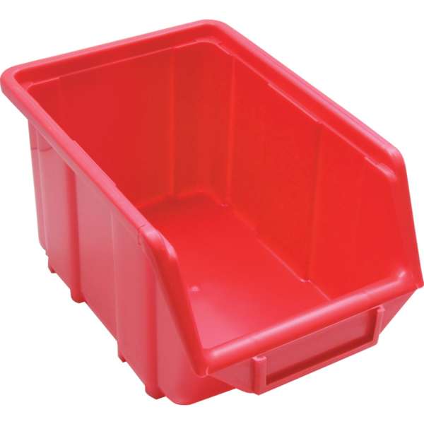 Műanyag tárolódoboz piros 240 x 155 x 125mm Sen2 Műanyag tárolódoboz piros 240 x 155 x 125mm Sen2