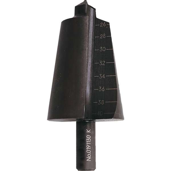 Kúpos lemez- és csőfalfúró 26-40mm x9mm HSS Kúpos lemez- és csőfalfúró 26-40mm x9mm HSS