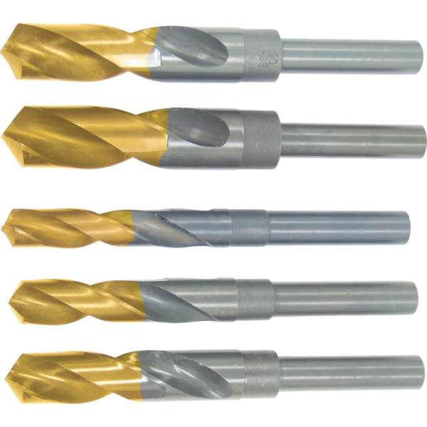 Kovácsfúró hengeres szárral, TiN bevonatú heggyel fényes kivitel 15.00mm 78 x 150mm HSS