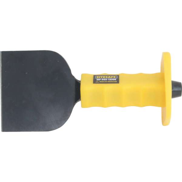 Téglatörő véső védő markolattal 75,0 x 230,0mm CRV BS3066 Téglatörő véső védő markolattal 75,0 x 230,0mm CRV BS3066
