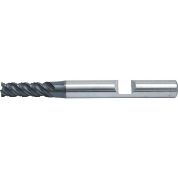 Nagy spirálemelkedési szögű finom fogazású nagyolómaró Weldon-szárral 16mm 16 x 92mm HSS-CO-PM DIN844 Nagy spirálemelkedési szögű finom fogazású nagyolómaró Weldon-szárral 16mm 16 x 92mm HSS-CO-PM DIN844