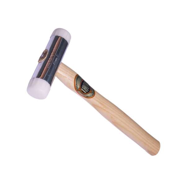 Nejlon kalapács - fa nyéllel 38 x 270mm 12-712N Nejlon kalapács - fa nyéllel 38 x 270mm 12-712N