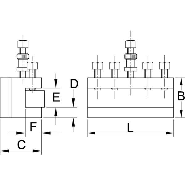 Szerszámbefogó standard szerszámtartóhoz T.1 Szerszámbefogó standard szerszámtartóhoz T.1
