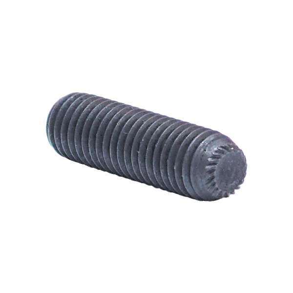 Belső kulcsnyílású, recézett végű hernyócsavar M3 x 4mm (14.9.) DIN916 Belső kulcsnyílású, recézett végű hernyócsavar M3 x 4mm (14.9.) DIN916