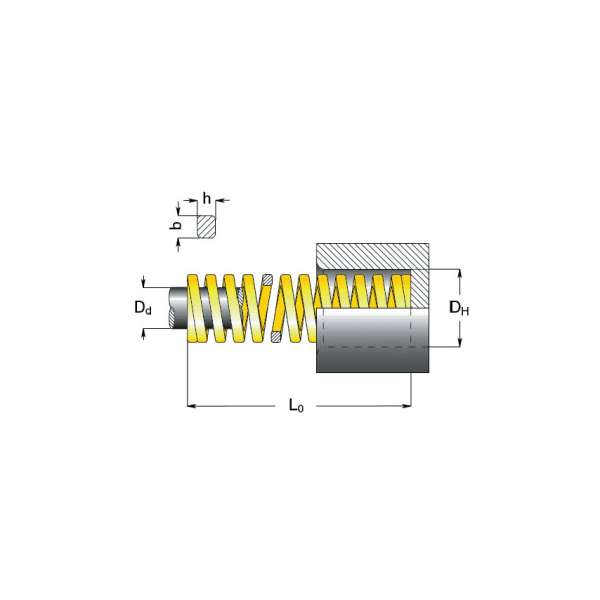 Présrugó - extra nagy sárga 13 x 32mm Présrugó - extra nagy sárga 13 x 32mm