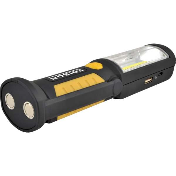 Újratölthető munkalámpa, 5 W COB + 1 LED 160 lm Újratölthető munkalámpa, 5 W COB + 1 LED 160 lm