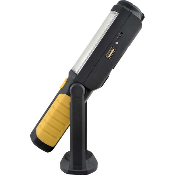 Újratölthető munkalámpa, 5 W COB + 1 LED 160 lm Újratölthető munkalámpa, 5 W COB + 1 LED 160 lm